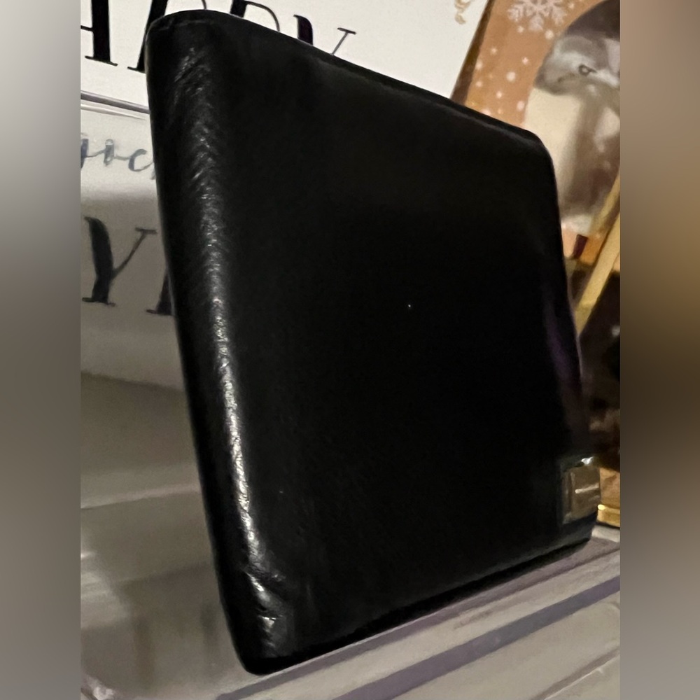 Dolce & Gabbana Black Leather Bifold Wallet Men/Unisex - Picture 3 of 11